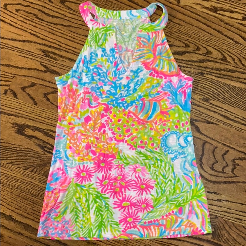 Colorful lilly Pulitzer top